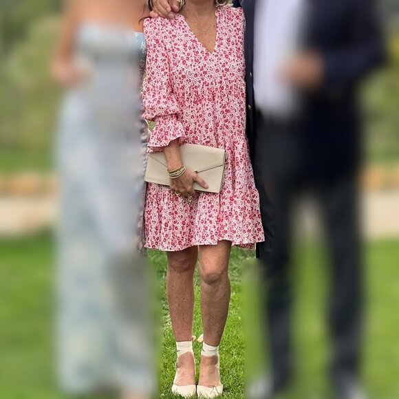 Tuckernuck Pomander Place Scarlet Ditsy Floral Kenzo Dress - Picture 3 of 4